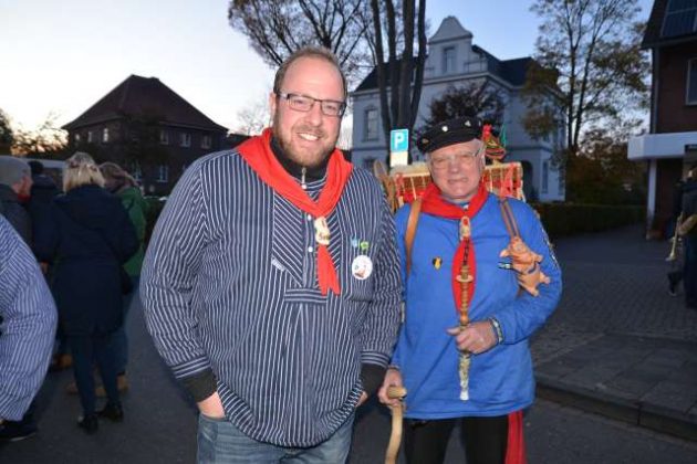 Traditioneller Empfang des Kappestreck aus B&uuml;derich