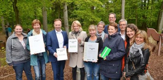Naturpark Kita Raesfeld wurde ausgezeichnet