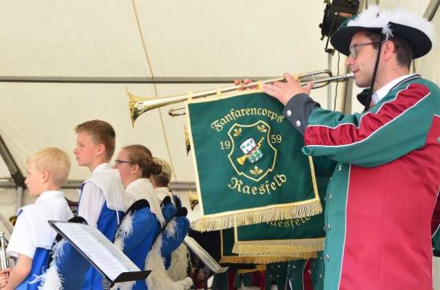 Jubil&auml;um 60 Jahre Fanfarencorps Raesfeld