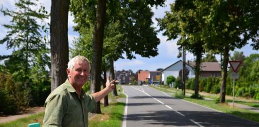 Ulrich Grunewald genervt durch Motorradlärm in Erle