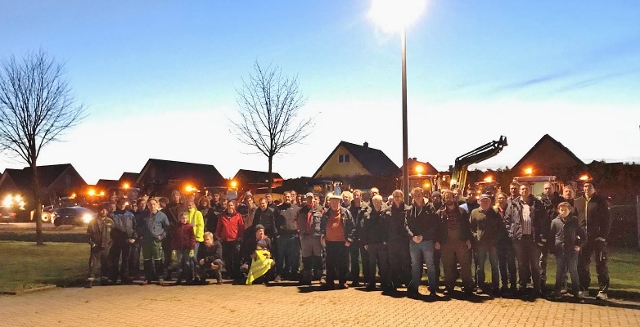 Trecker Flashmob n Raesfeld 
