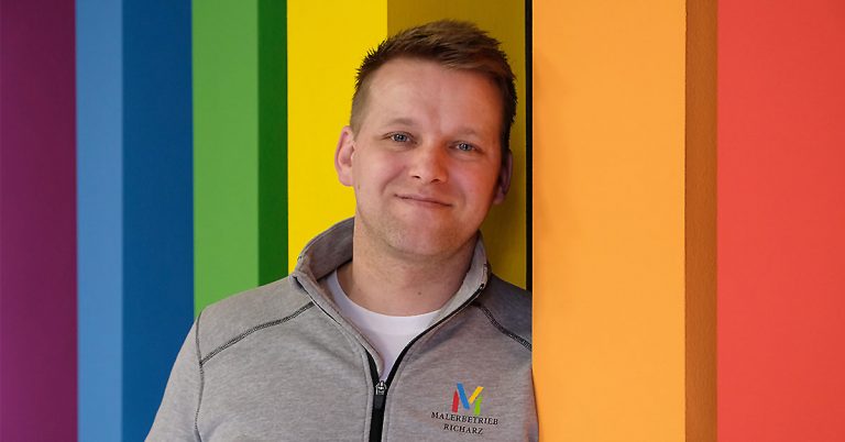 Malerbetrieb Richarz – ein Betrieb mit buntem Spektrum