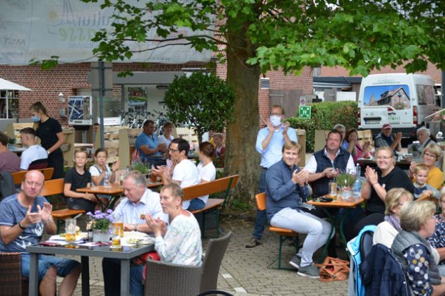 Kultur Terrasse Schloss Raesfeld