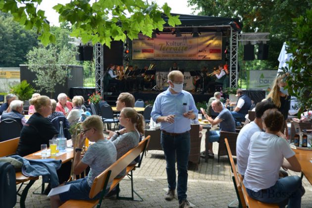 Kultur Terrasse Schloss Raesfeld