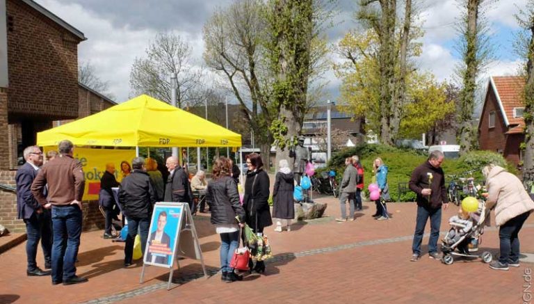 FDP-Ortsverband-Raesfeld-Infostand