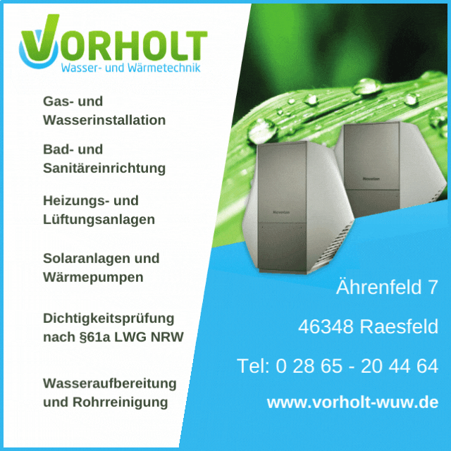 Neue Heizung Vorholt