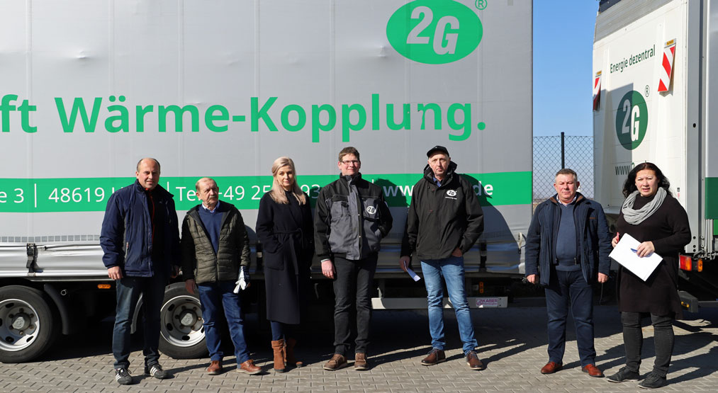 Ukraine-Hilfe- Zweiter Hilfstransport in Breslau angekommen