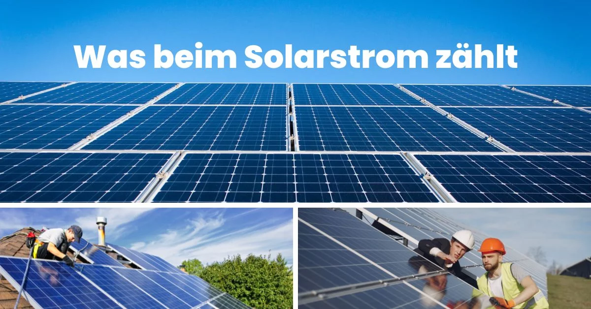 Beitragsbild Solarstrom