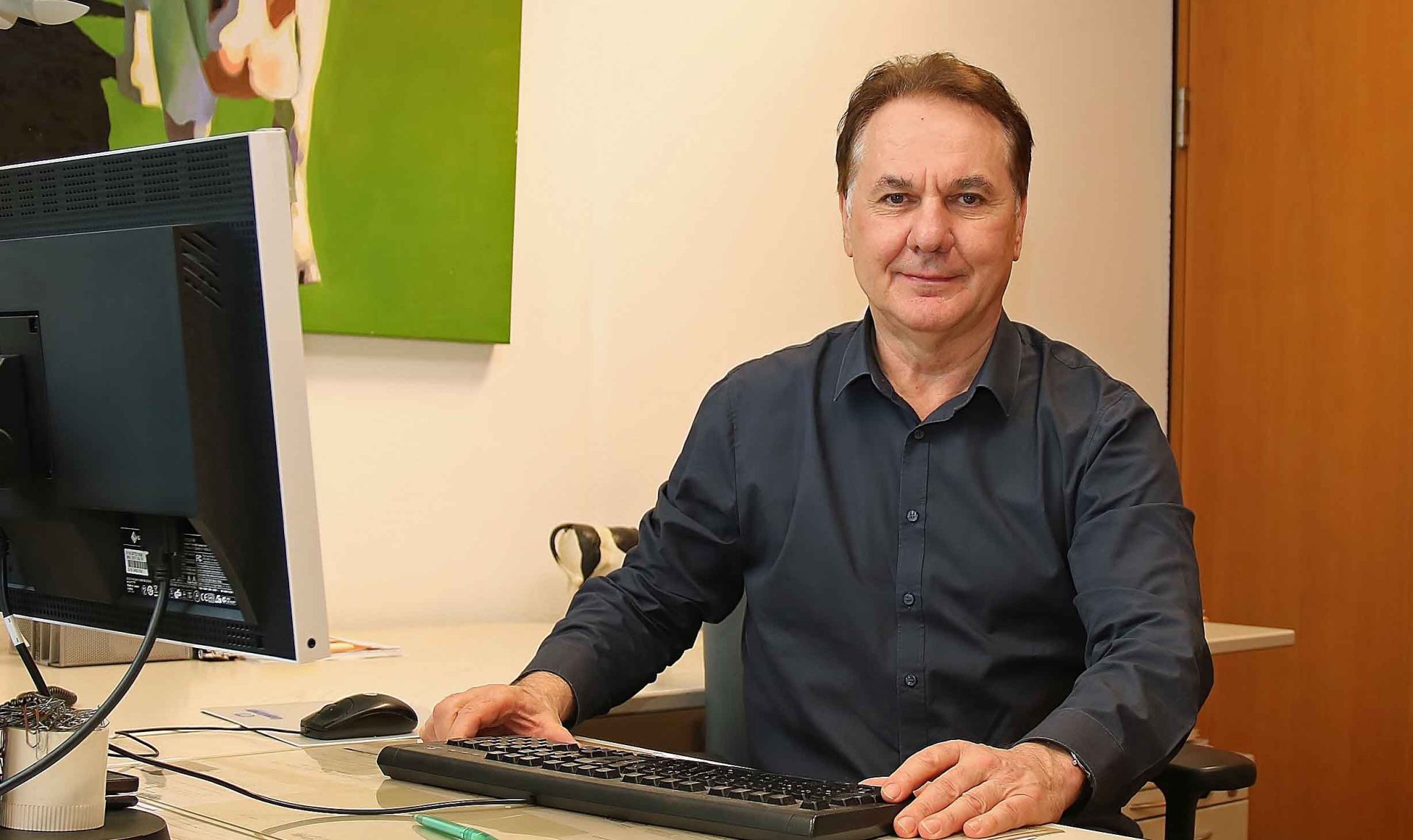 Chefveterinär des Kreises Borken, Dr. Manfred Ulrich