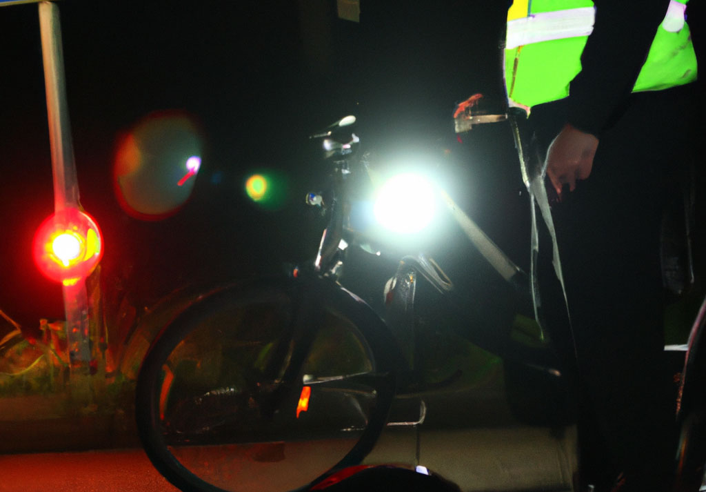 Kontrolle Polizei Fahrradfahrer
