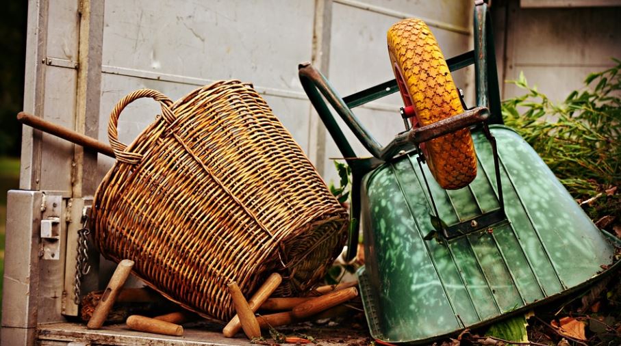 Garten im April