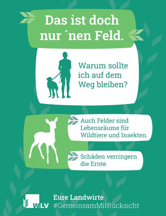 Gemeinsamrücksicht Hundekot Landwirtschaft
