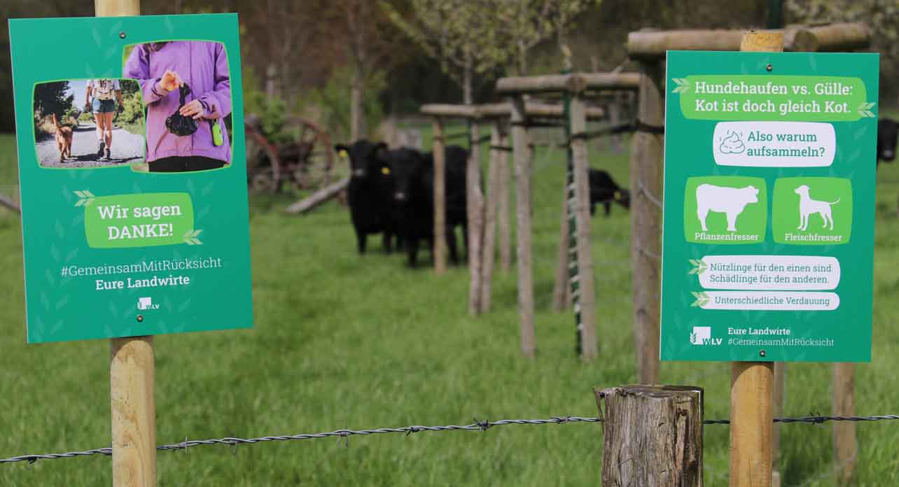 Hundekot-Landwirte-#gemeinsammitrücksicht