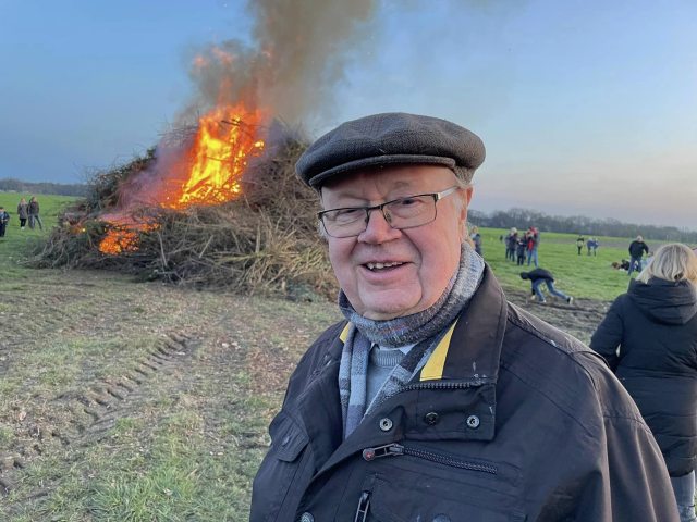Johannes Bengfort Osterfeuer Erle 2023