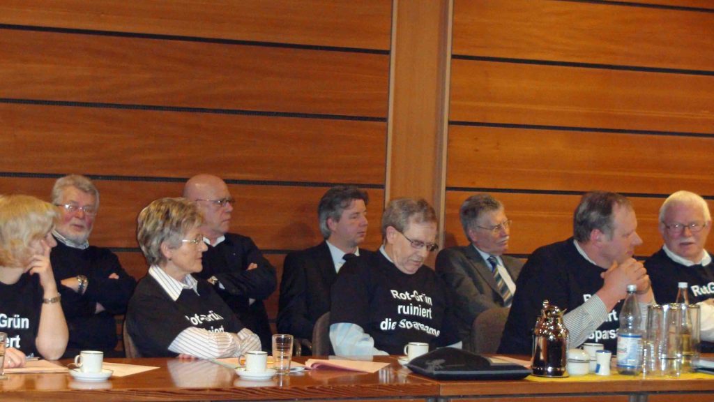 Ratssitzung Haushalt 2011 Raesfeld