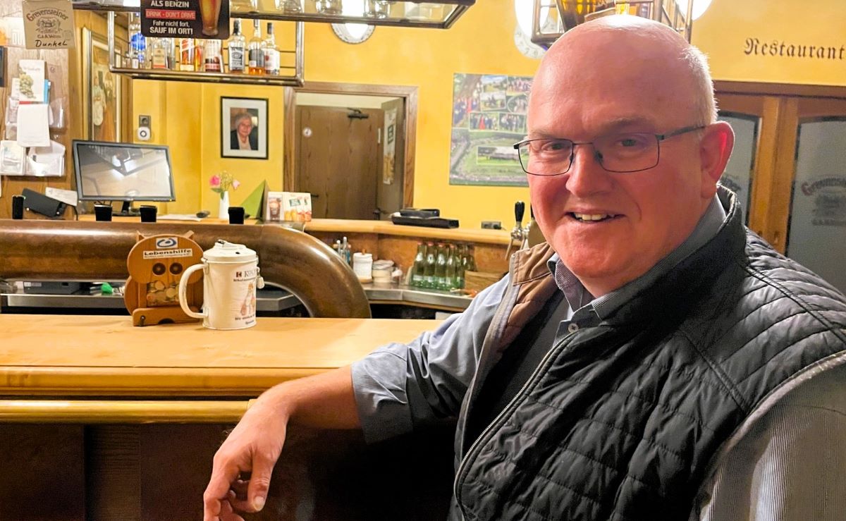 Gastwirt Arno Brömmel Erle