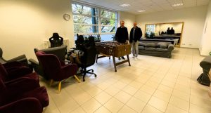 Neuer Jugendraum Sporthalle Erle