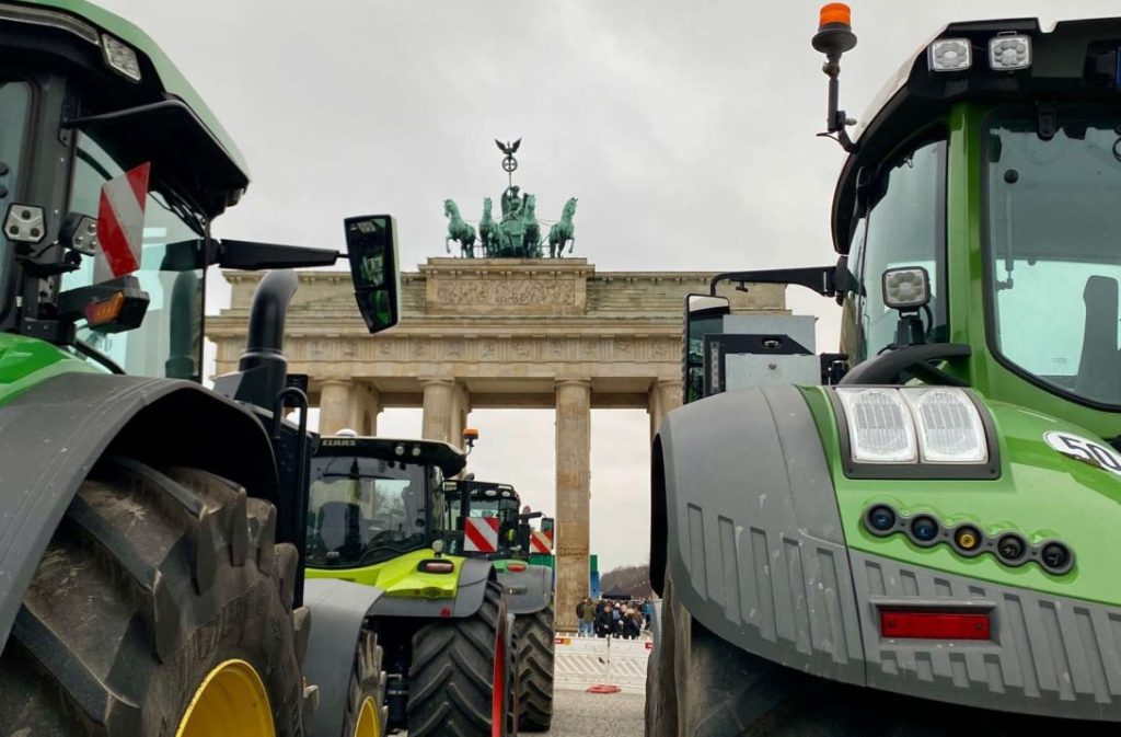 Demo Landwirte Berlin