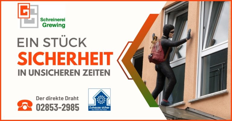 Schreinerei Grewing: Ein Stück Sicherheit in unsicheren Zeiten
