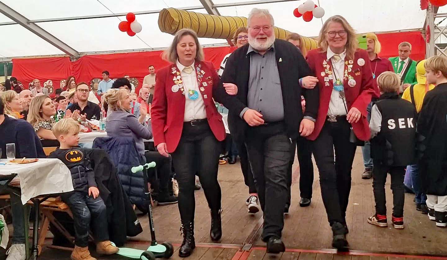 Weihnachtsmann Kalle Zeh mit Merietenmedaille ausgezeichnet