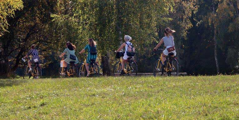 Überraschungstour mit den  Landfrauen und dem Fahrrad