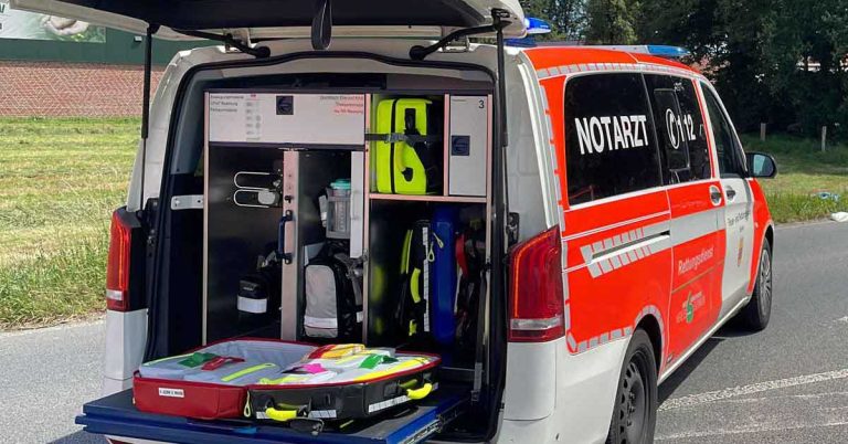 Rettungswagen in Raesfeld im Einsatz