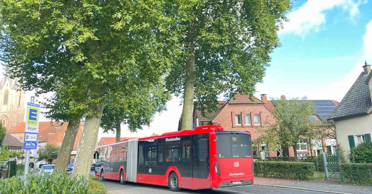 Digitale neue Bushaltestellen in Raesfeld und Erle