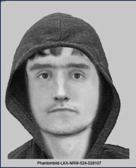 Polizei sucht Sexualstraftäter in Bocholt Phantomfoto LKA