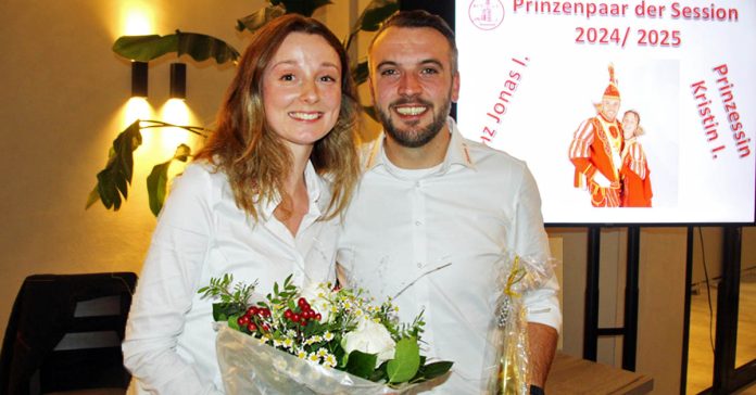 Prinzenpaar RCV Jonas Strothmann und Kristin Wehling
