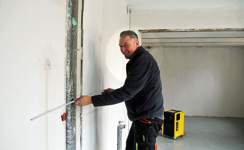 Neue Räume des DRK im Haus der Verein noch nicht bezugsfertig