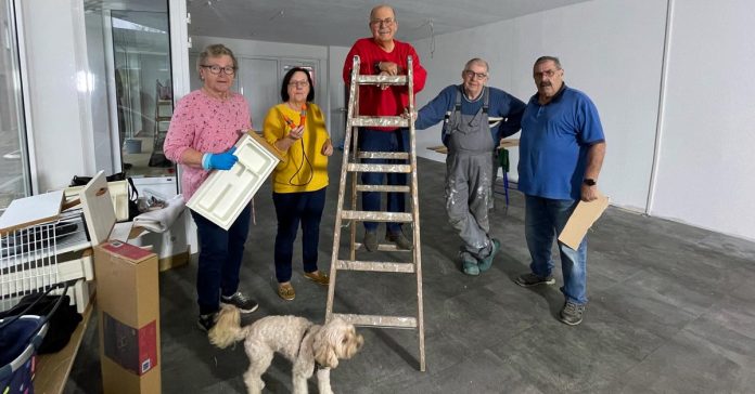 Neues Cafe der AWO Ortsverein Raesfeld entsteht in Erle