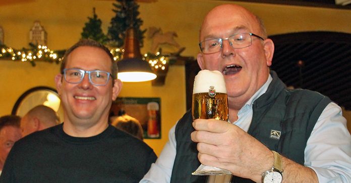 Letzter Abend als Wirt in Erle Arno Brömmel