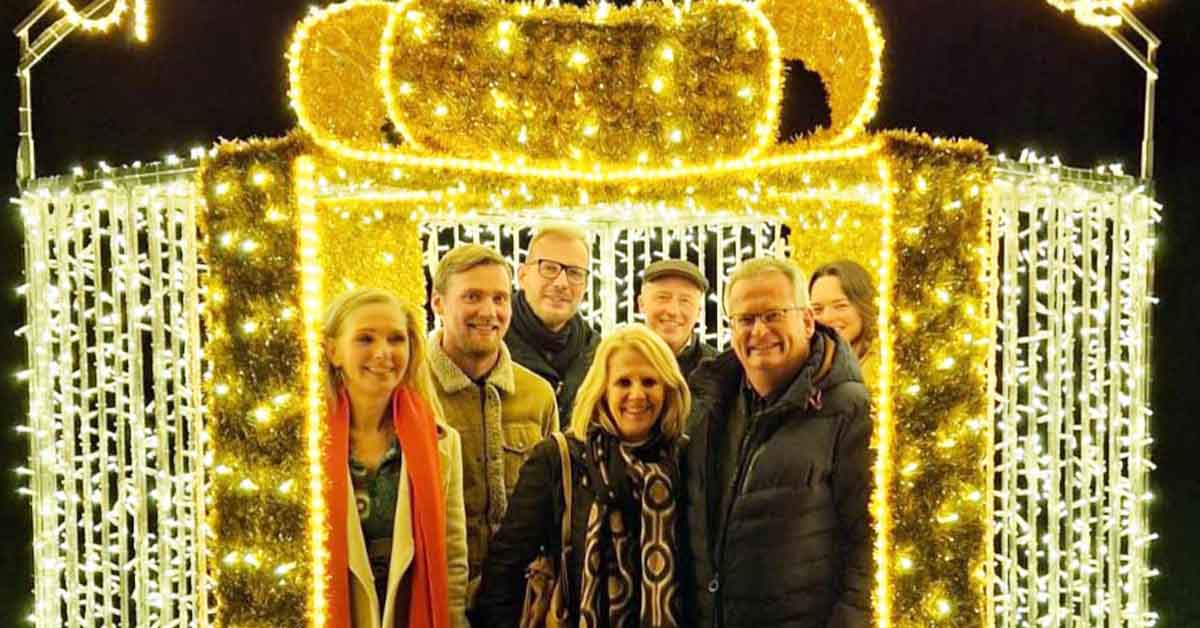 Partnergemeinde Wehl besuchte Adventsmarkt Raesfeld