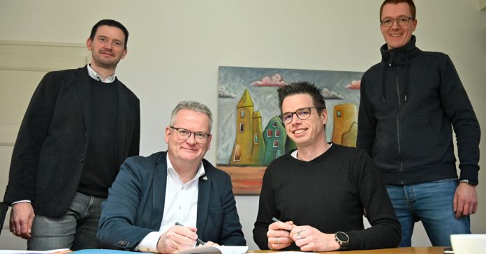 Gemeindewerke Raesfeld gegründet, Arbeit in der Gemeinde Raesfeld aufgenommen.