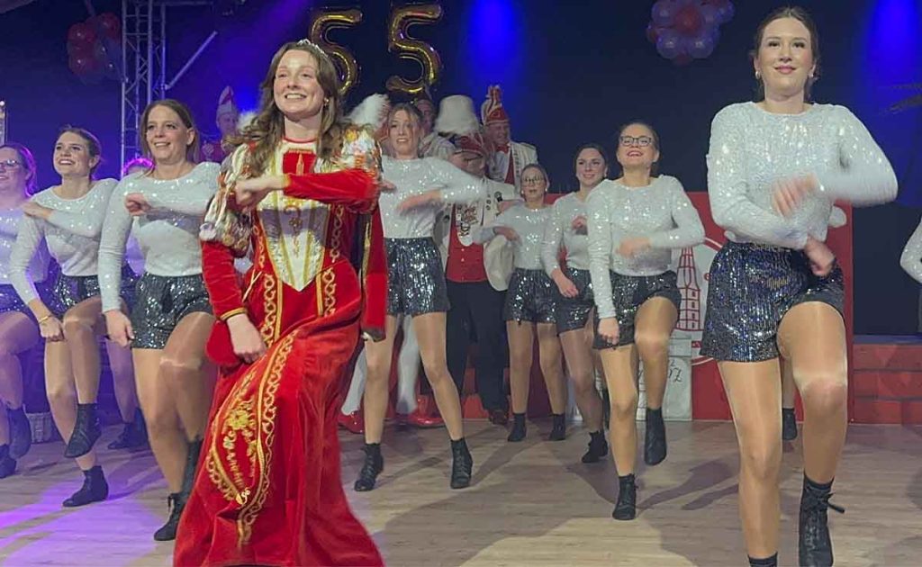 Sitzungskarneval 2025 Raesfeld mit Prinzessin Kristin I.
