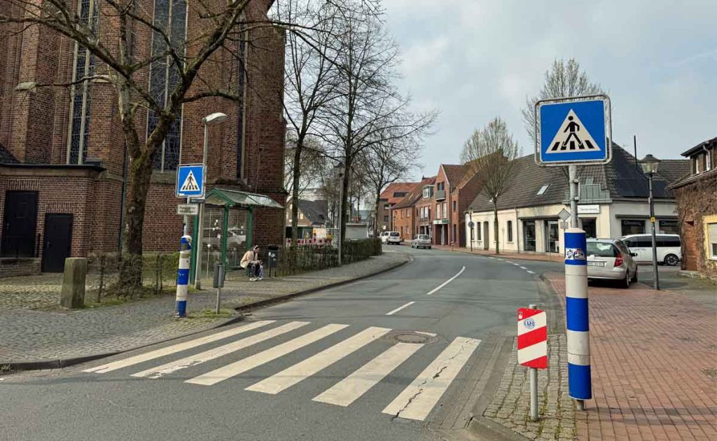 Borkener Straße in Raesfeld