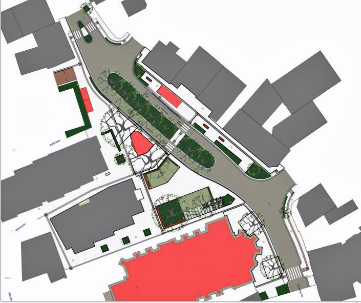 Planung Borkener Straße Raesfeld