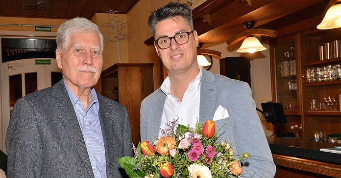Dirk Kuhmann und Udo Rößing, Ehrenbürgermeister Raesfeld a. D.