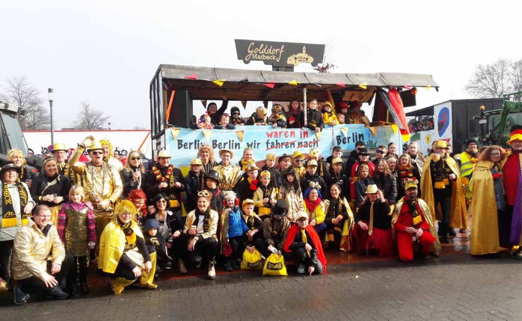 Rosenmontagsumzug Raesfeld und dem Golddorf Marbeck 2024