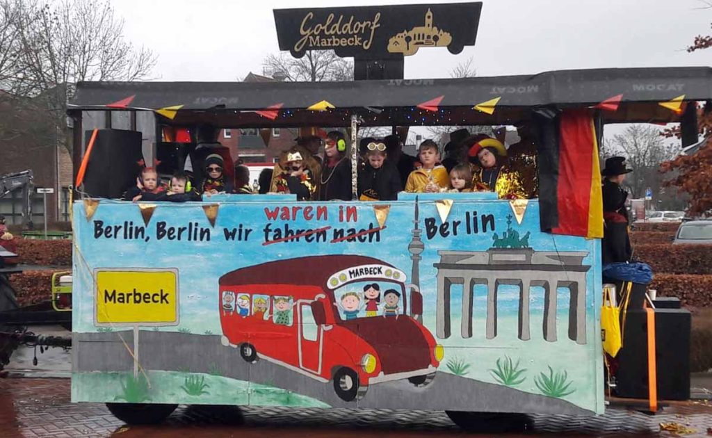 Rosenmontagsumzug Raesfeld und dem Golddorf Marbeck 2024