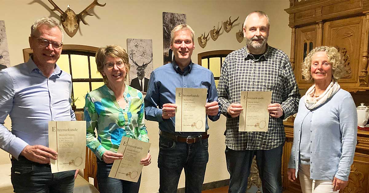 Üfter Jagdhornbläser