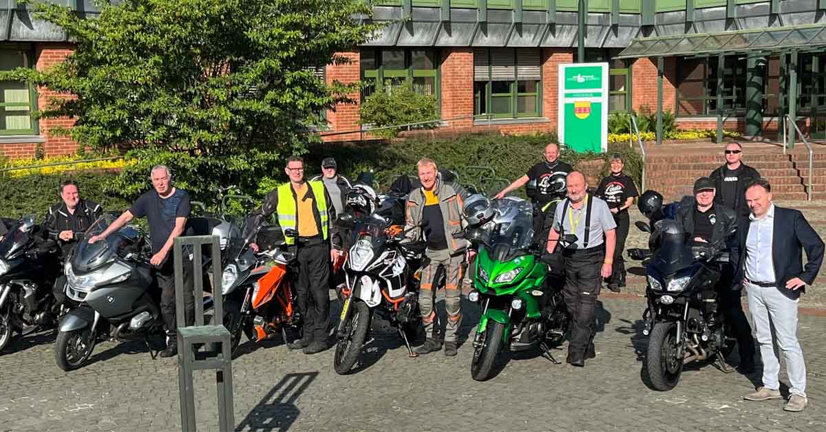 Biker aus dem Kreis Borken zur Sternfahrt nach Mecklenburg eingeladen