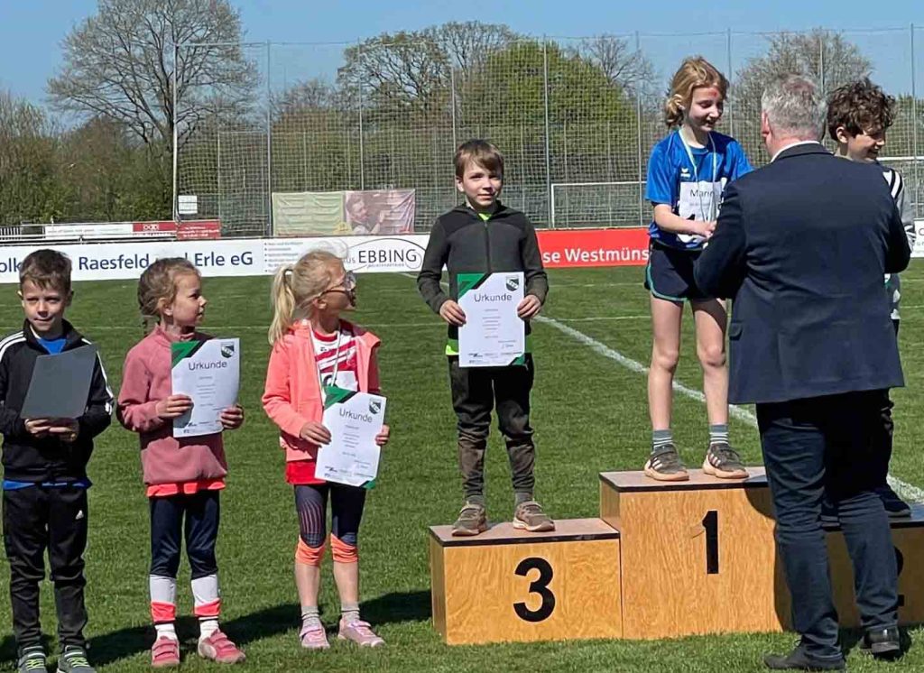 TSV Raesfeld richtet 2025 Kinderleichtathletik aus