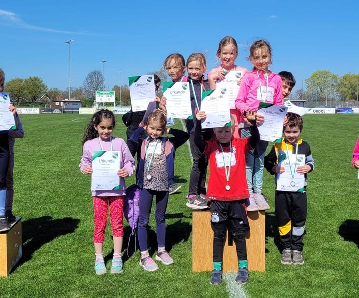 Kinderleichtathletik TSV Raesfeld 2025. 