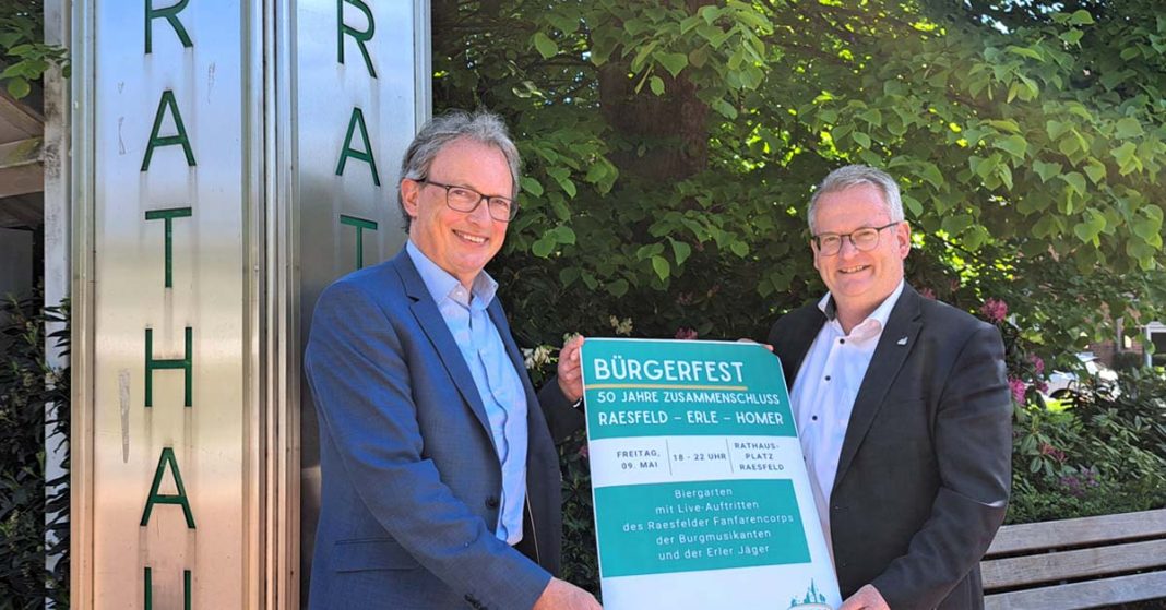 50 Jahre Raesfeld – Erle – Homer: Gemeinde lädt zum Jubiläumsfest ein ...