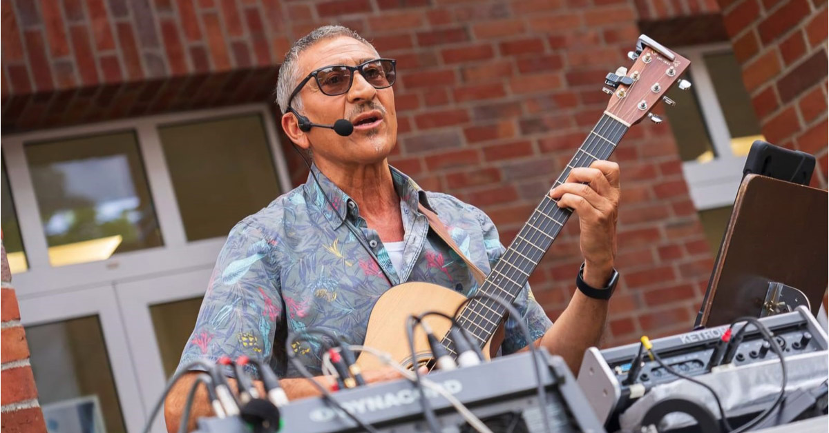 Daniel Grillo bei Raesfeld in Sommerlaune 2025. Foto: Presse