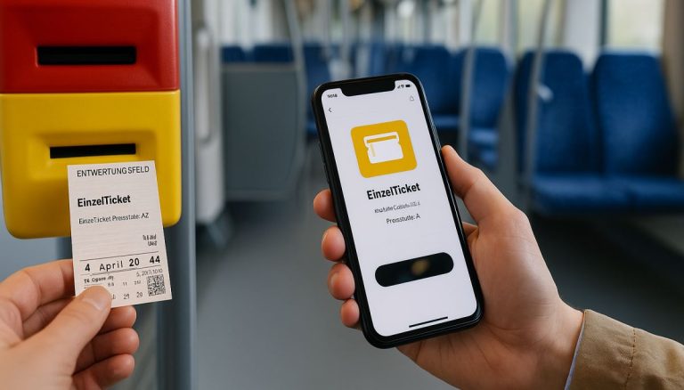 WestfalenTarif digitalisiert: Entwerter-Tickets werden abgeschafft