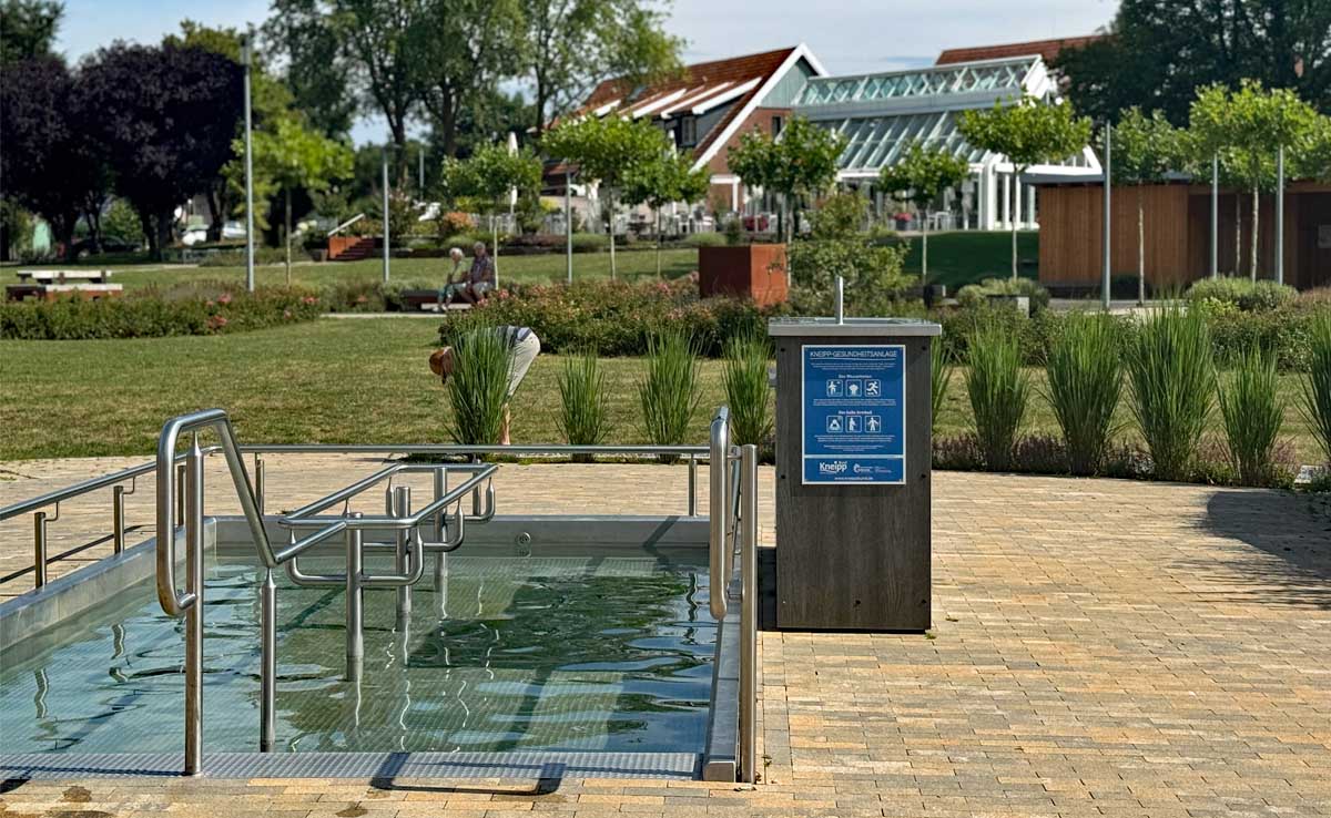 Bürgerpark Raesfeld mit Kneipp Tretbecken