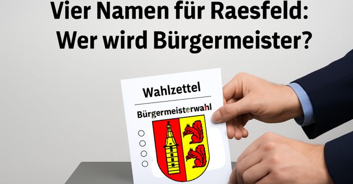 Kommunalwahl 2025 Gemeinde Raesfeld