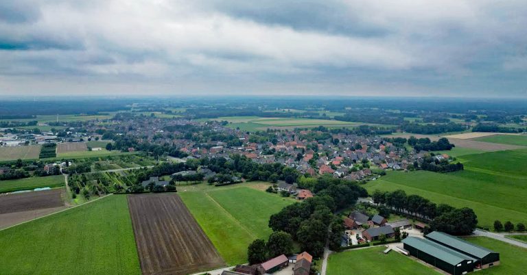 Luftaufnahme Erle Gemeinde Raesfeld